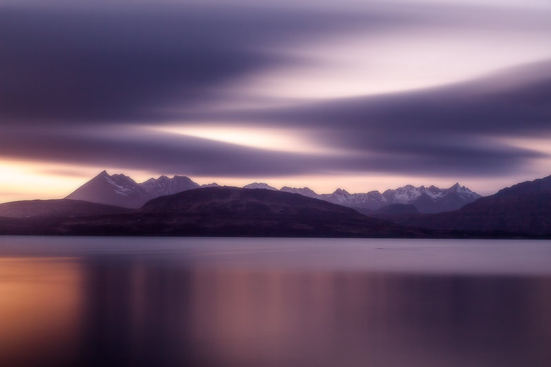 Purple Clouds over the Cuillin. Image by Graham McPherson