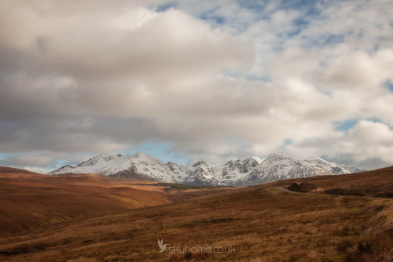 Cuillin from Glenbrittle road