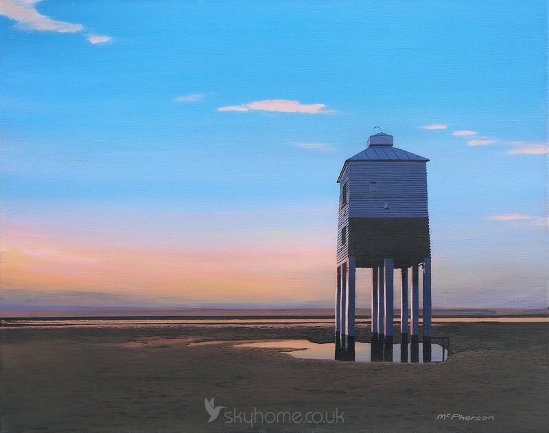 Burnham Lighthouse in June Painting
