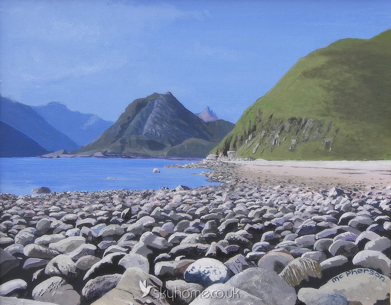 Scurr na Stri - Painting by Graham McPherson